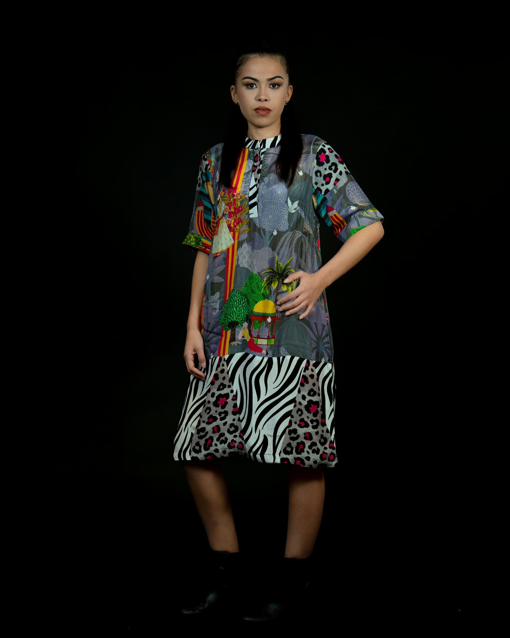 Vibrant Voyage Dress