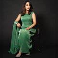Ahana Regal Dress with Shawl