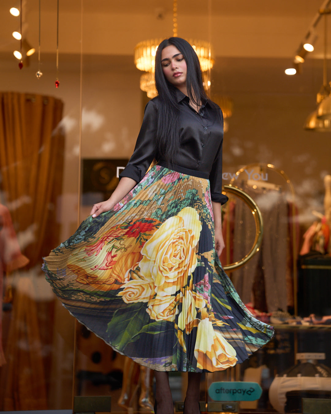 Alvin Rose Majesty Artwork Skirt