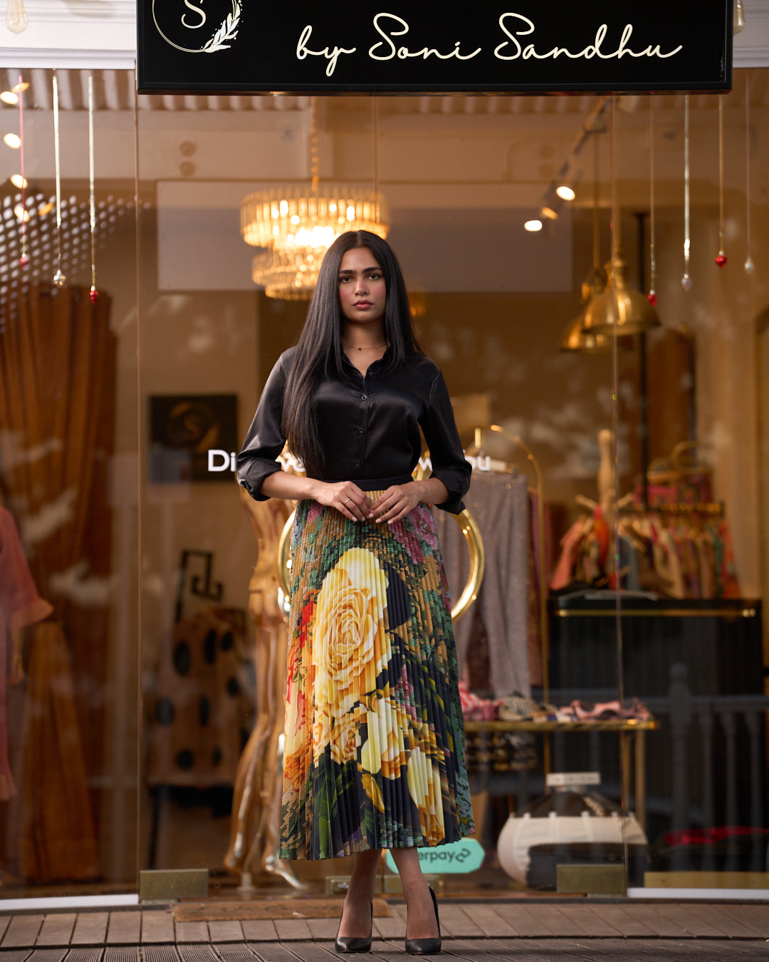 Alvin Rose Majesty Artwork Skirt