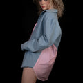 Blush Denim Shirt
