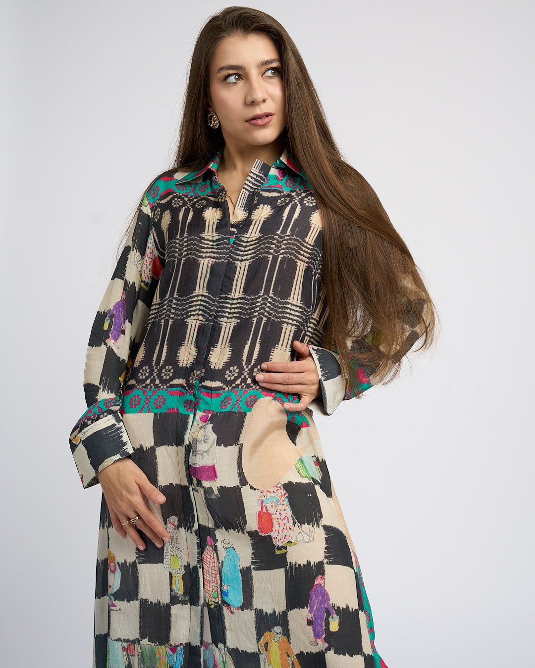 Boheme Luxe Shirt Dress
