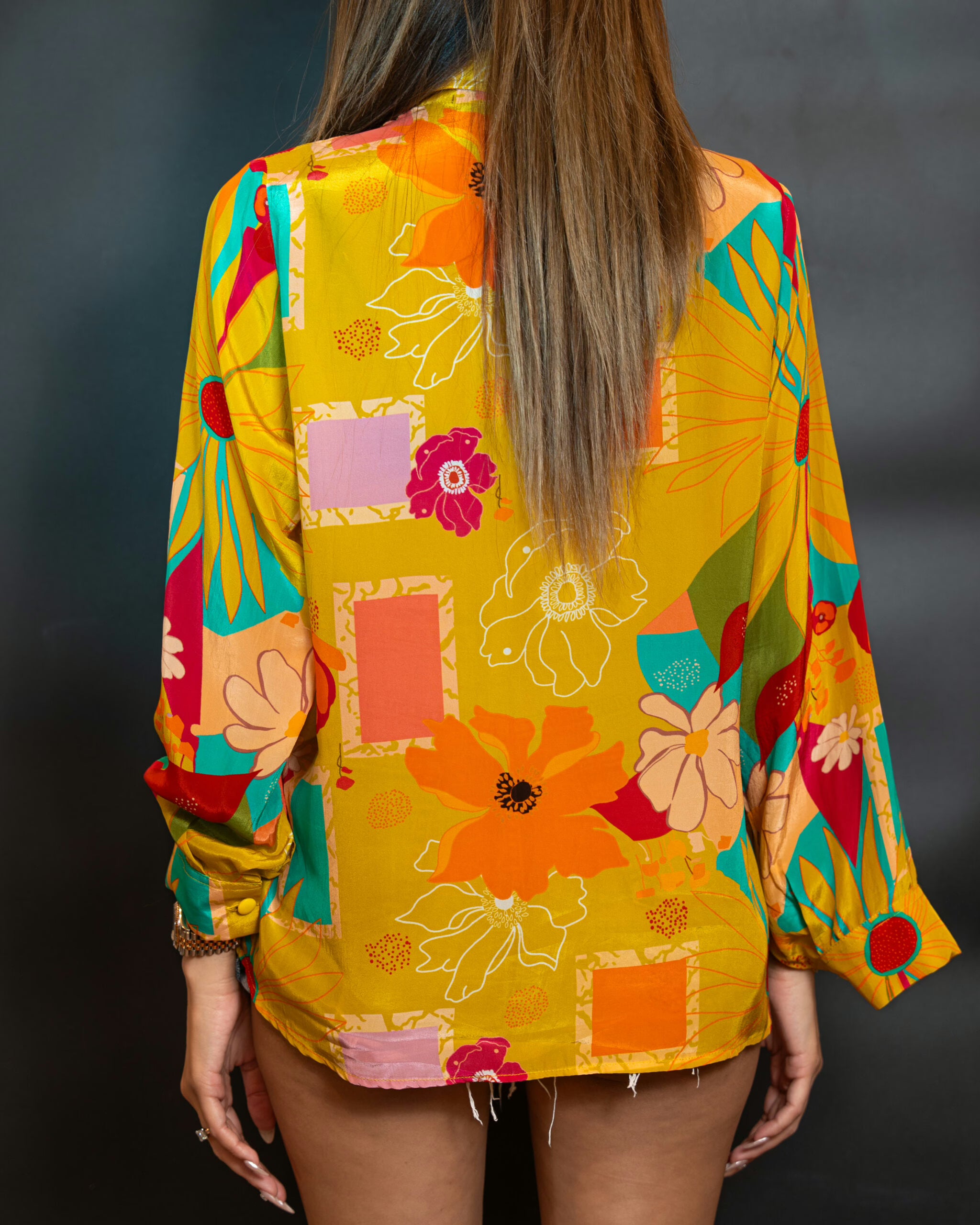 Crepe Printed Shirt