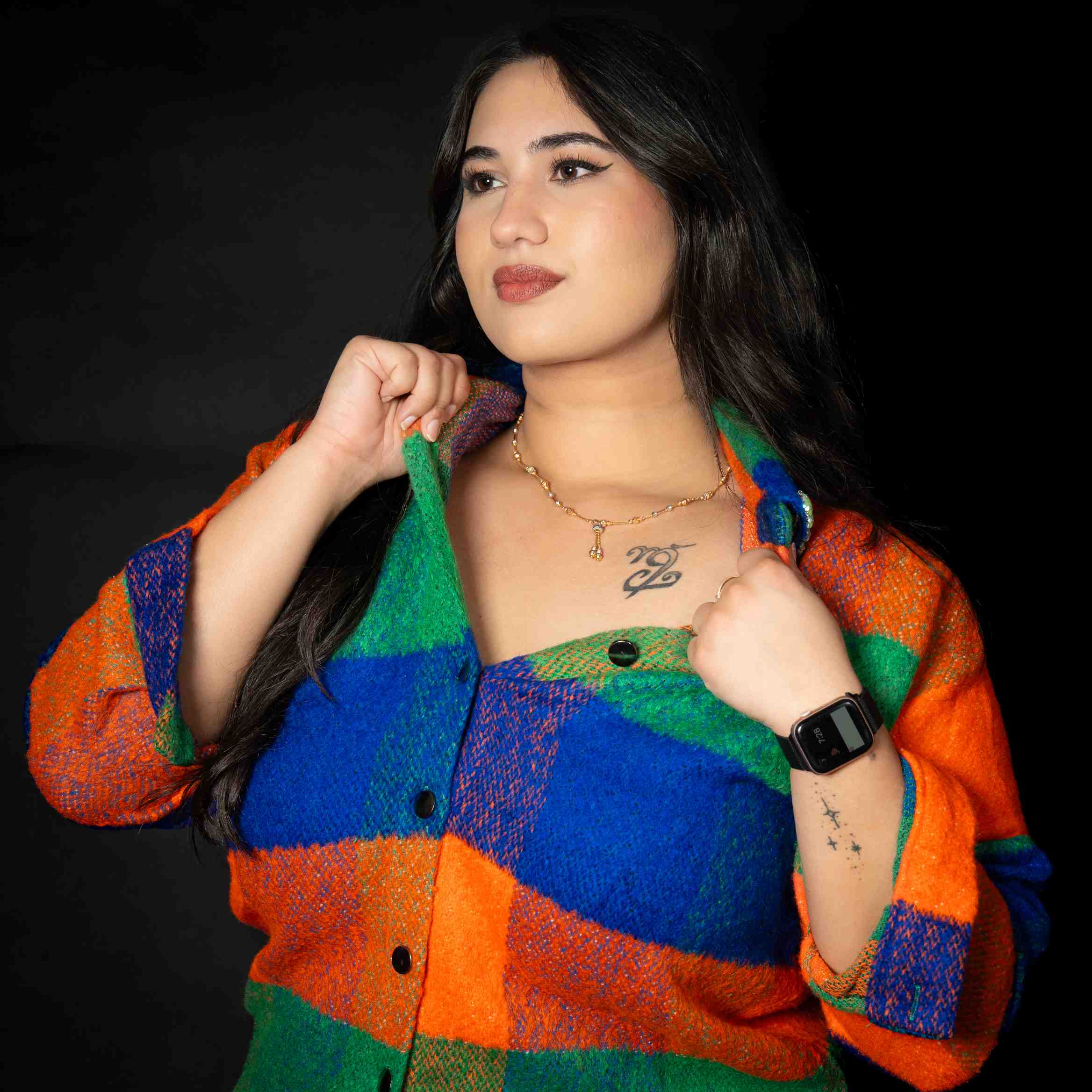 Mosaic Flannel Shirt