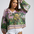 Lavender Nomad Blouse