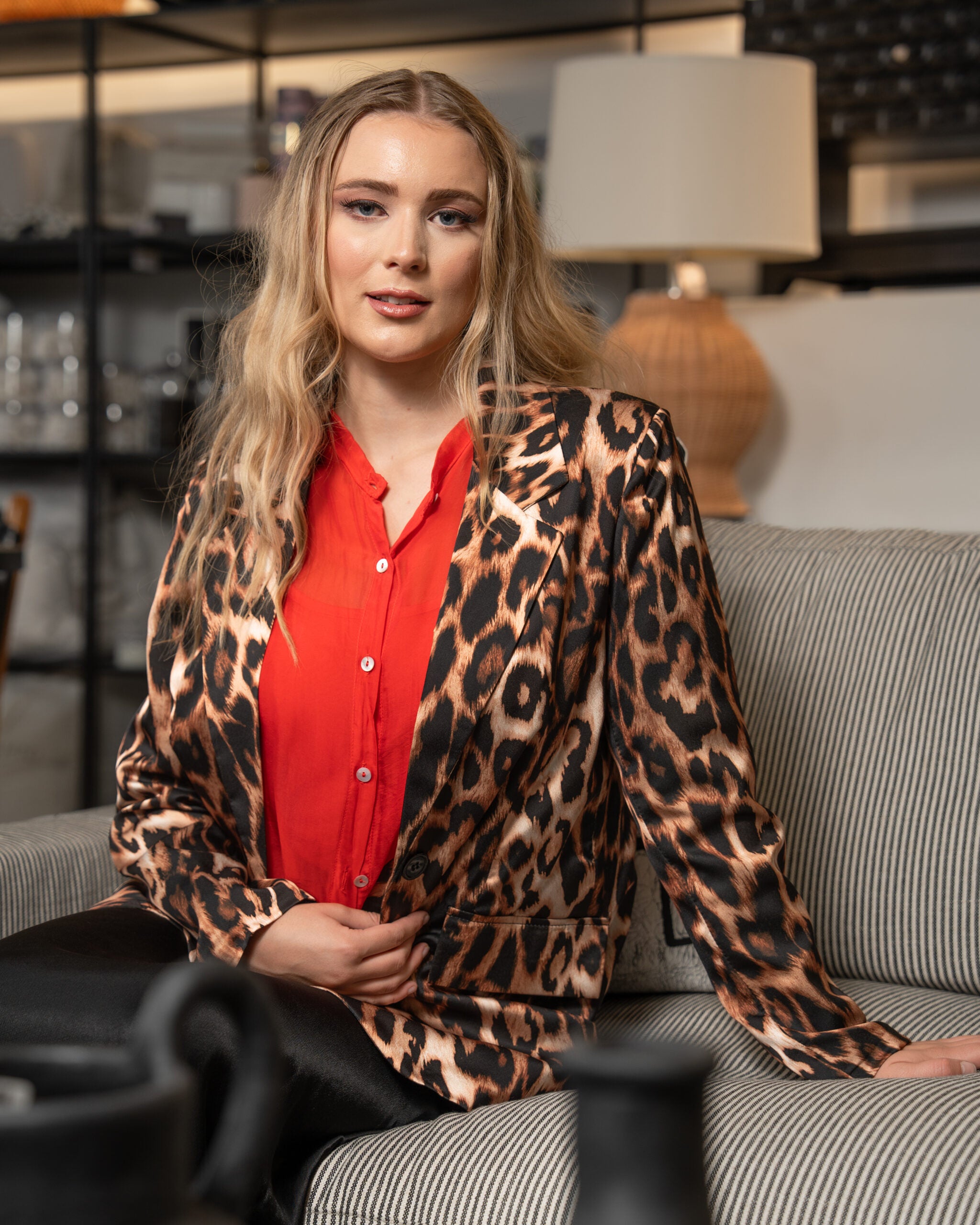 Leopard Luxe Blazer