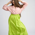 Lime Muse Skirt