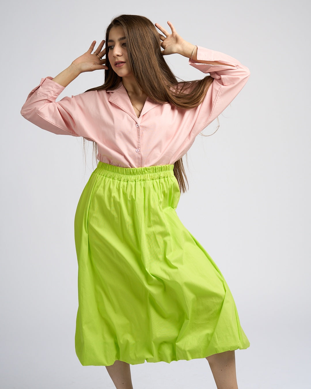 Lime Muse Skirt