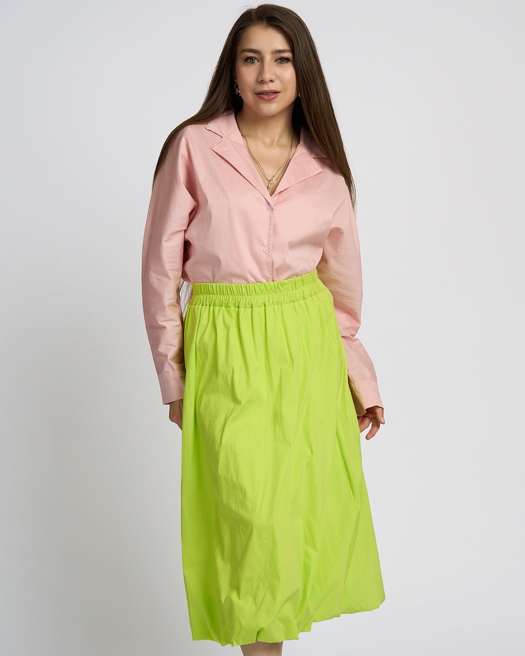 Lime Muse Skirt