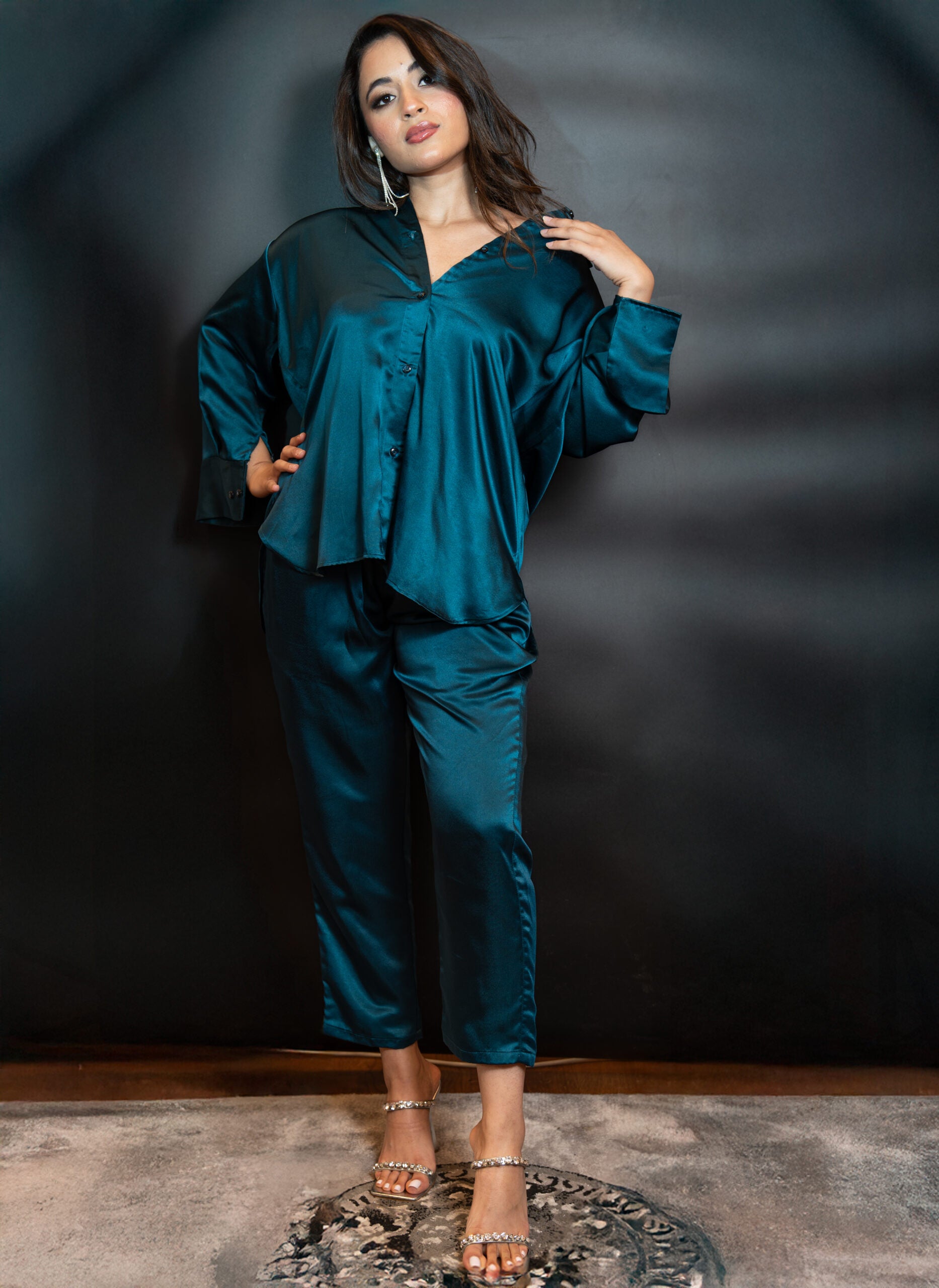 Luna Teal Pants