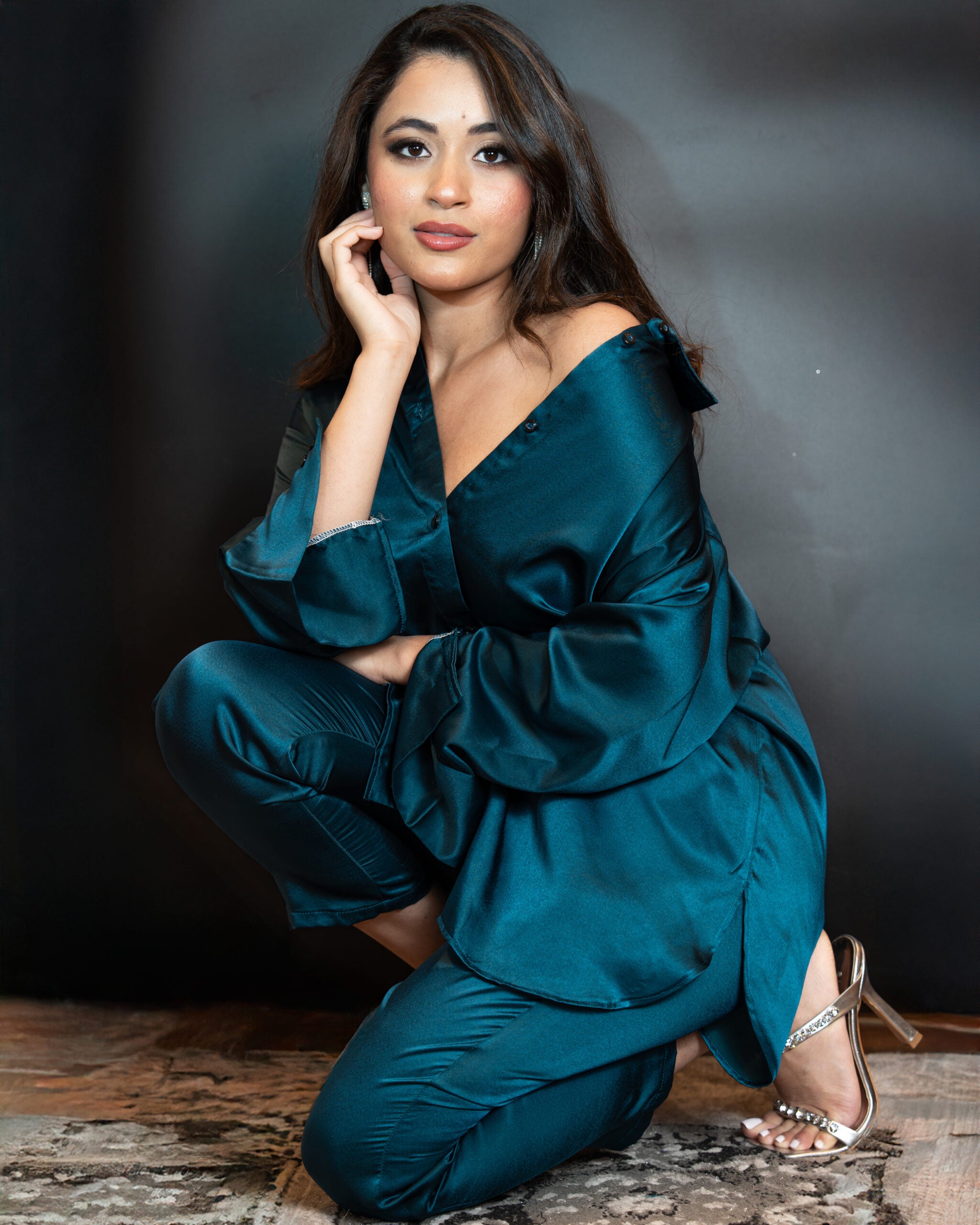 Luna Teal Shirt
