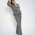 Luxe Mosaic Coord Set - Black &amp; Silver, M