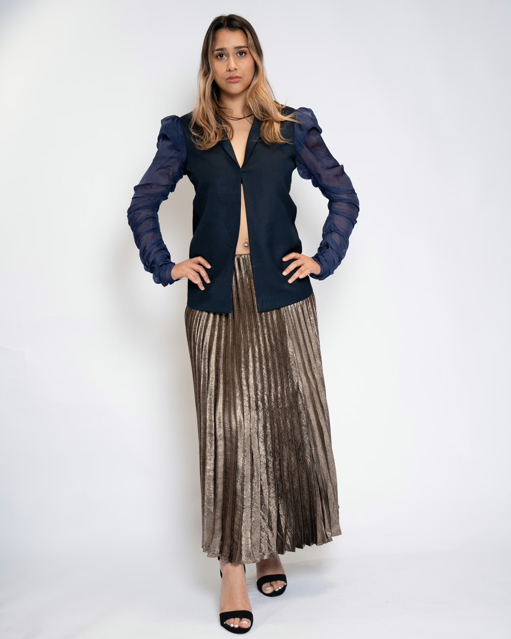 Navy Elegance Blazer