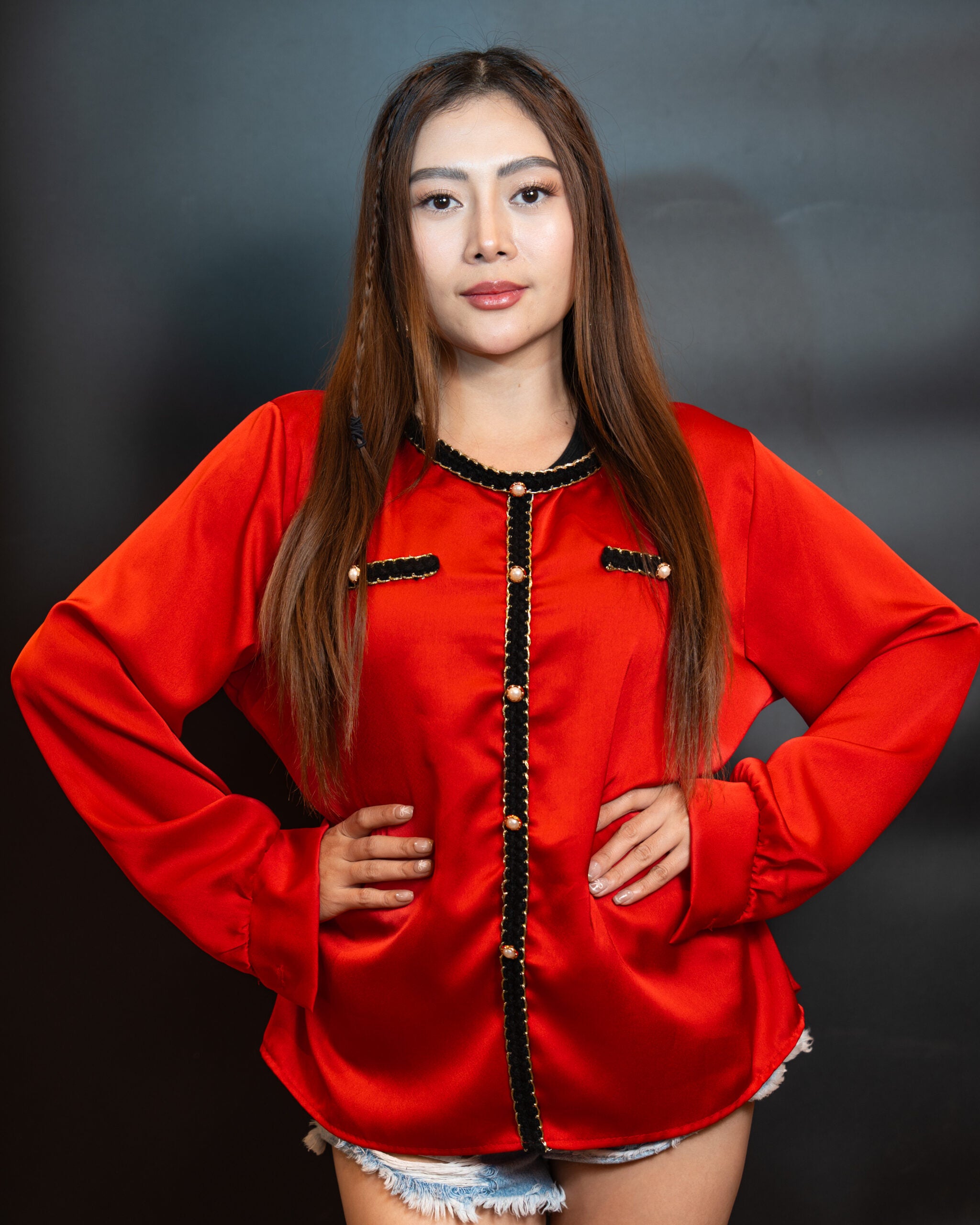 Royal Red Majesty Top