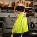 Lime Twist Skirt