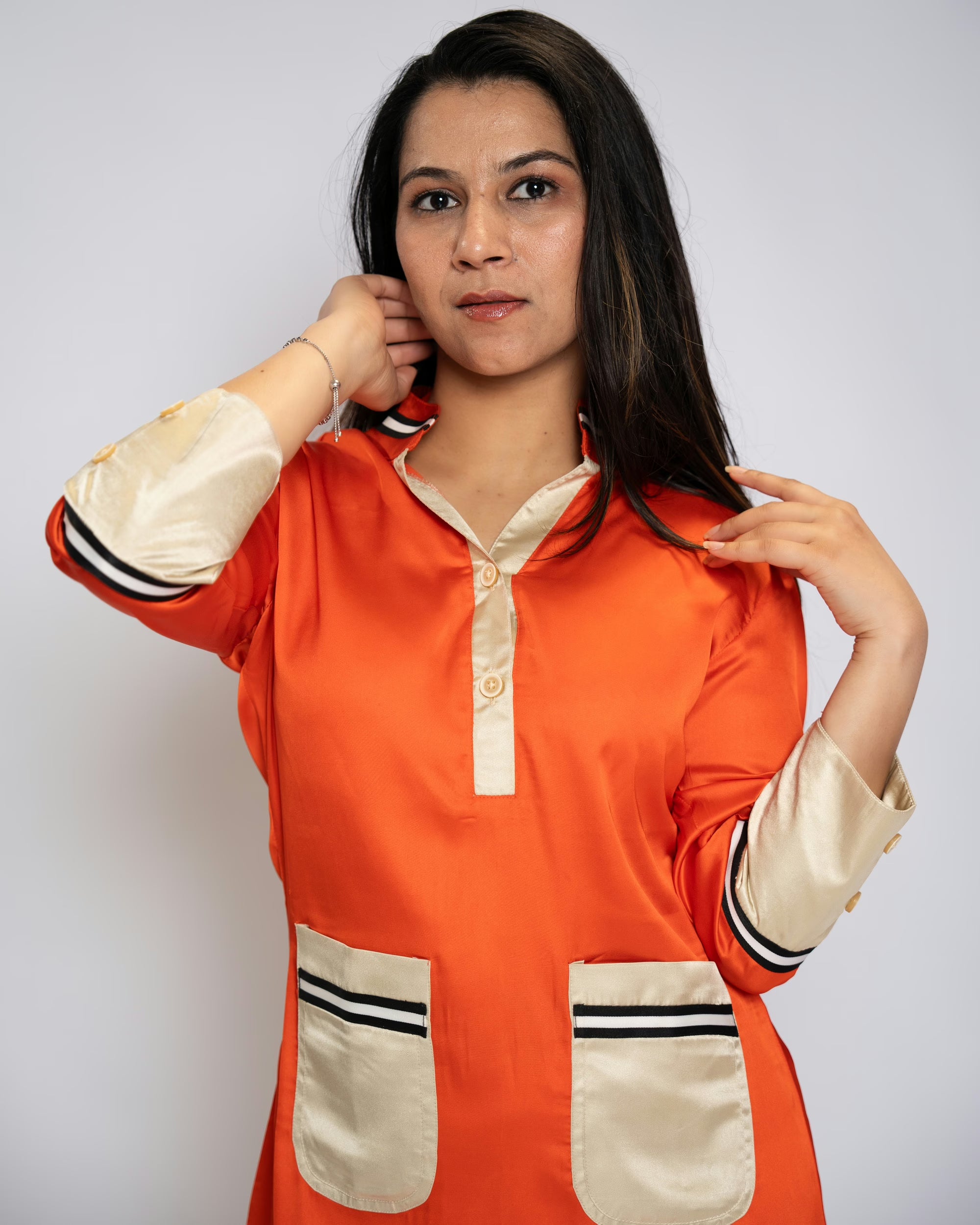 Signature Sunset Tunic - Orange, S