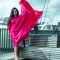 Silk Serenity Kaftan Dress