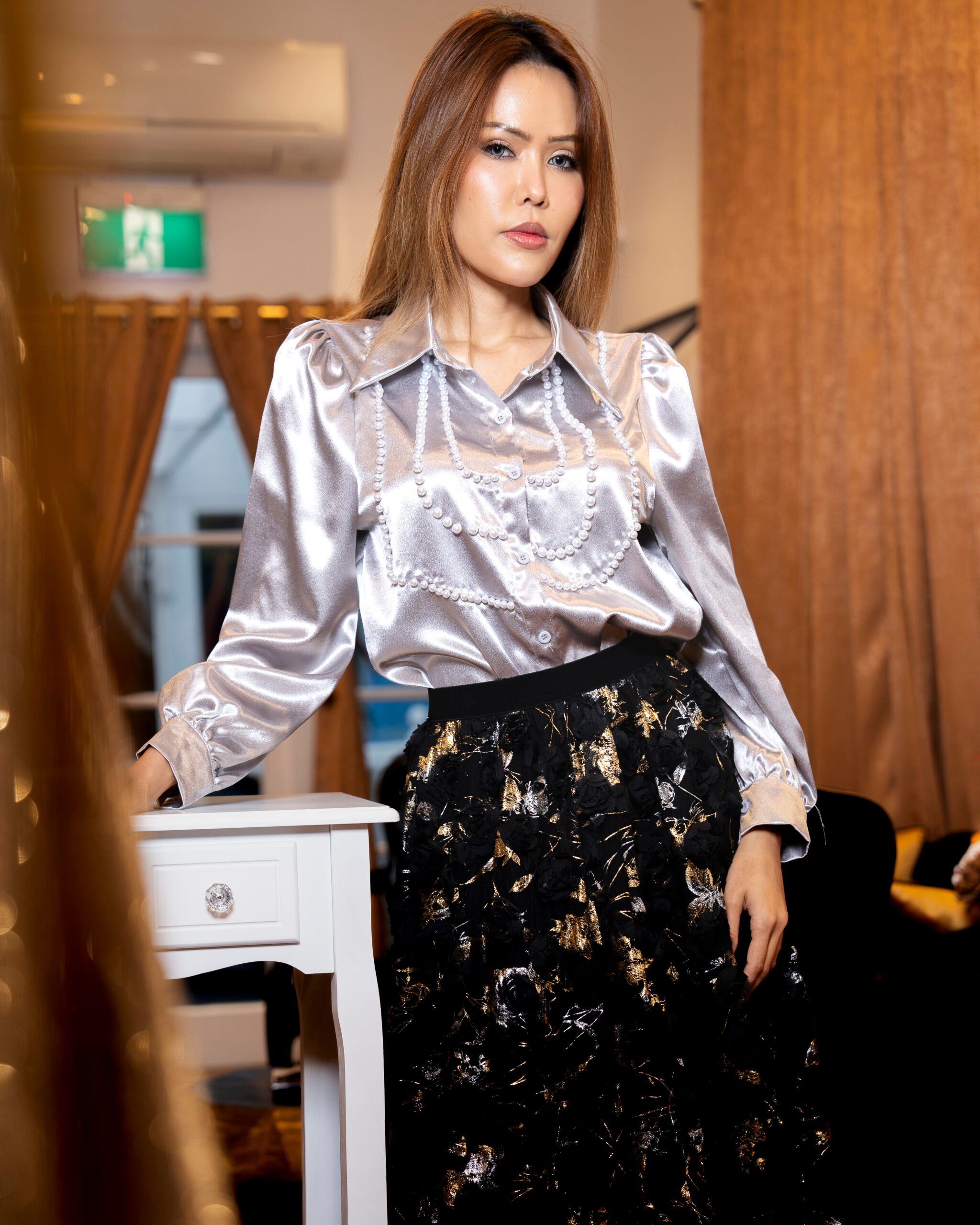 Silver Pearl Shirt