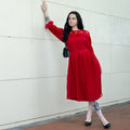 Valentine Dress - Ruby Red
