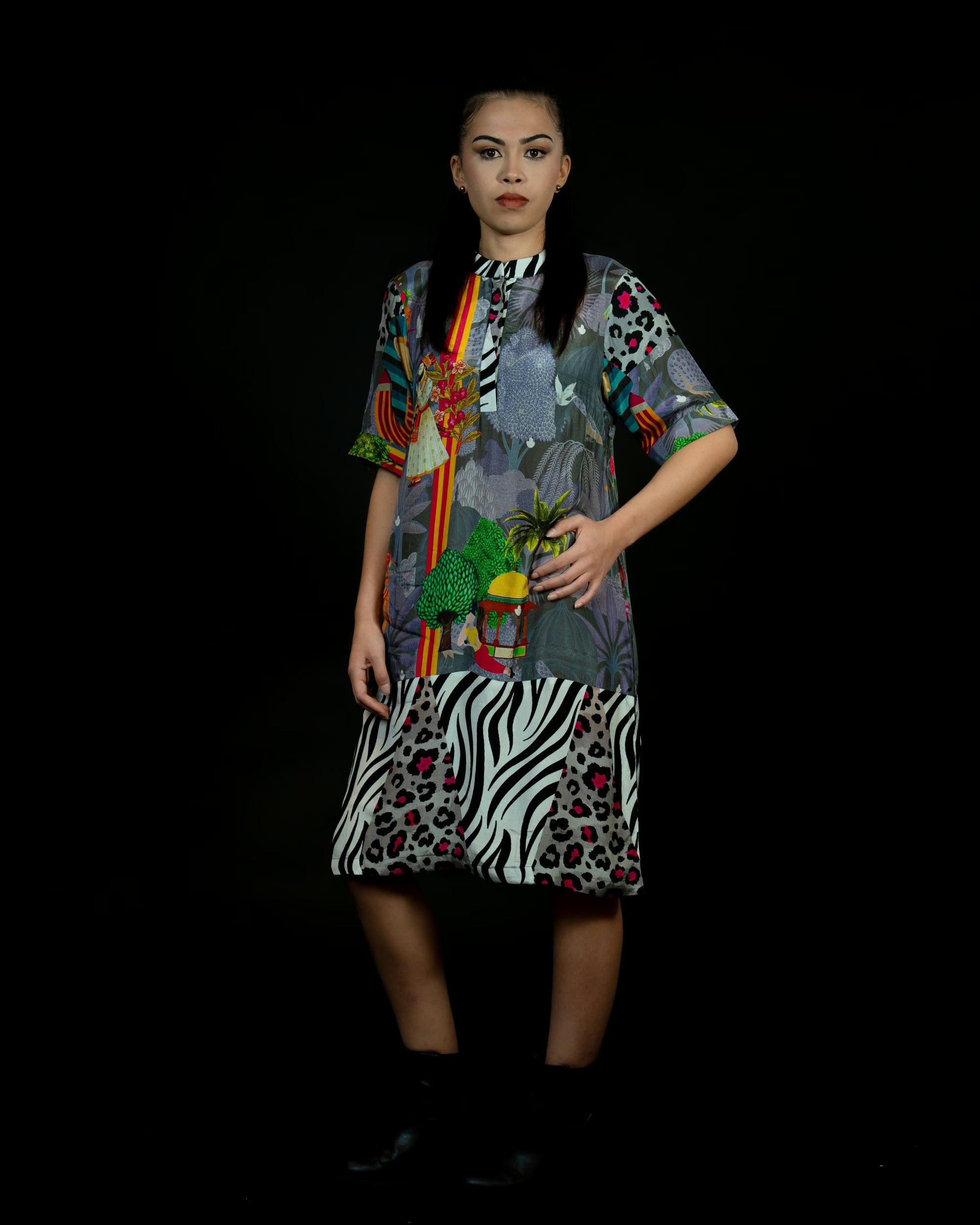 Vibrant Voyage Dress