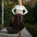 White Satin Silk Shirt